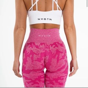 Fuschia Camo Seamless Leggings